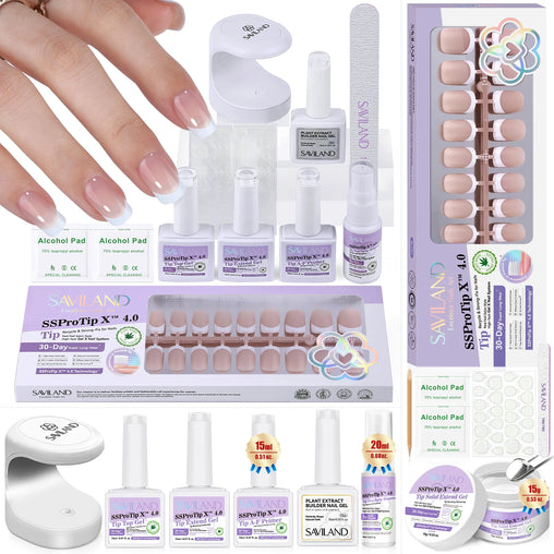 French Gel X Nail Kit 90pcs