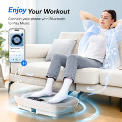 Vibration Plate Exercise Machine Whole Body Workout Power Fitness PlatformPlate Weight Loss & Shaping