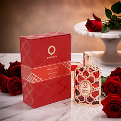 Orientical Royal Amber Rouge Women's Perfume - 2.7OZ, Long-Lasting Floral Scent With Alcohol-Free Formula