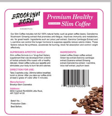 Slim Instant Coffee, Medium Roast, 18 Single Serve Sticks