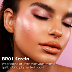 Diamond Lip Gloss Long-lasting Pearlescent Glitter Liquid