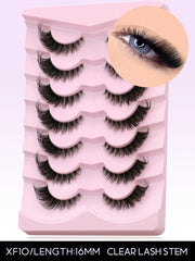 Mink Cat Eye Winged End Eye Elongated Eyelashes