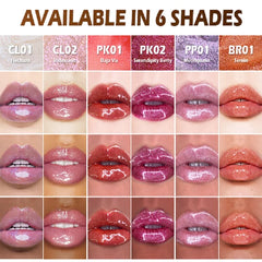 Diamond Lip Gloss Long-lasting Pearlescent Glitter Liquid