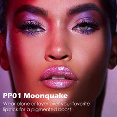 Diamond Lip Gloss Long-lasting Pearlescent Glitter Liquid