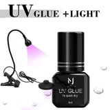 Eyelash Extension UV Glue & UV Light Kit