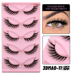 Mink Cat Eye Winged End Eye Elongated Eyelashes