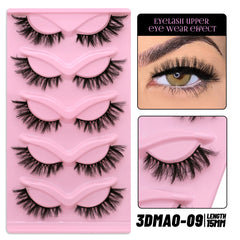 Mink Cat Eye Winged End Eye Elongated Eyelashes