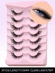Mink Cat Eye Winged End Eye Elongated Eyelashes