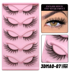 Mink Cat Eye Winged End Eye Elongated Eyelashes