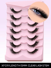 Mink Cat Eye Winged End Eye Elongated Eyelashes
