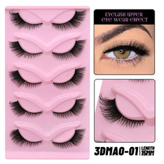 Mink Cat Eye Winged End Eye Elongated Eyelashes
