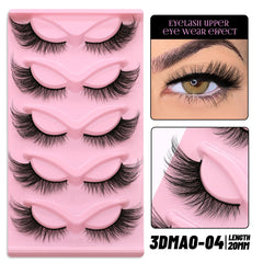 Mink Cat Eye Winged End Eye Elongated Eyelashes