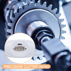 Electric Nail Clipper With Auxiliary Lighting Automatic Nail Grinder for Children and Adult Portable Mini Manicure Tools