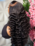 250 Density 40 Inch 13x6 HD Lace Frontal Wig Loose Wave Wig Human Hair Brazilian Loose Deep Wave Curly Wigs Human Hair