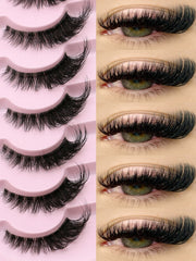 Mink Cat Eye Winged End Eye Elongated Eyelashes
