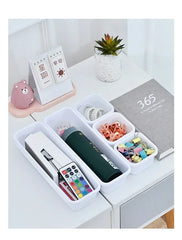 8pcs/set Adjustable Drawer Organizer Box Trays Make Up Cosmetics Sundries Divider Holder Kitchen Bathroom Closet Jewellery Box
