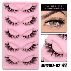 Mink Cat Eye Winged End Eye Elongated Eyelashes