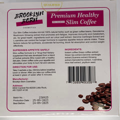 Slim Instant Coffee, Medium Roast, 18 Single Serve Sticks