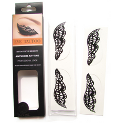 2 Pairs/set Rock Eyeshadow Tattoo Stickers