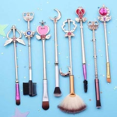 Sailor Moon Crystal Jewelry Makeup Cosmetic Brush Set