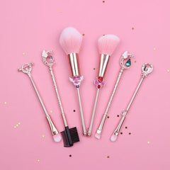 Sailor Moon Crystal Jewelry Makeup Cosmetic Brush Set