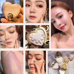 Heart Shaped Love Light Highlighting Illuminator Glow Makeup