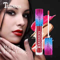 12PCS Pigment Colors Velvet Matte Liquid Lipstick Long Lasting Waterproof