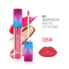 12PCS Pigment Colors Velvet Matte Liquid Lipstick Long Lasting Waterproof