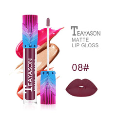 12PCS Pigment Colors Velvet Matte Liquid Lipstick Long Lasting Waterproof