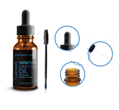 Black Castor Oil for Natural Eyelash Hair Growth