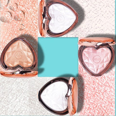 Heart Shaped Love Light Highlighting Illuminator Glow Makeup