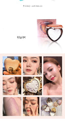 Heart Shaped Love Light Highlighting Illuminator Glow Makeup