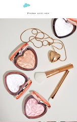 Heart Shaped Love Light Highlighting Illuminator Glow Makeup