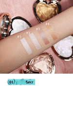 Heart Shaped Love Light Highlighting Illuminator Glow Makeup