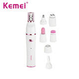 Electric 7-IN-1 USB Grooming Sets for Women Facial Hair Removal Eyebrow Nose