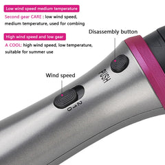 5 in 1 Multifunctional Hair Dryer Volumizer Brush Roller Rotate Styler