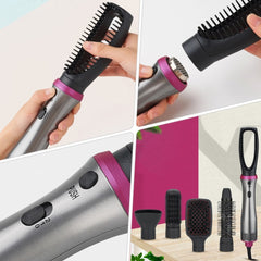 5 in 1 Multifunctional Hair Dryer Volumizer Brush Roller Rotate Styler