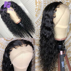 Glueless Curly Lace Front Wig Deep Part Preplucked