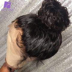 Glueless Curly Lace Front Wig Deep Part Preplucked