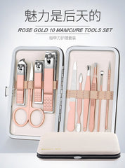 Stainless Steel Nail Clippers Manicure  Pedicure Sets 18 Piece