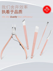 Stainless Steel Nail Clippers Manicure  Pedicure Sets 18 Piece