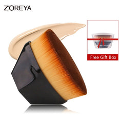 Flat Top Kabuki Hexagon Foundation Brush