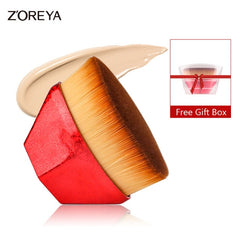 Flat Top Kabuki Hexagon Foundation Brush