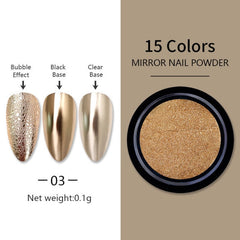 Mirror Metallic Nail Powder