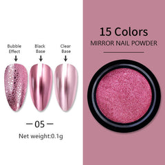Mirror Metallic Nail Powder