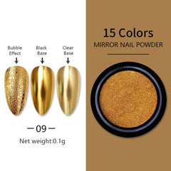Mirror Metallic Nail Powder