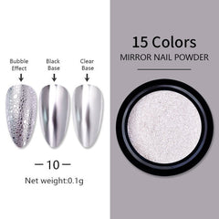 Mirror Metallic Nail Powder