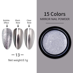 Mirror Metallic Nail Powder