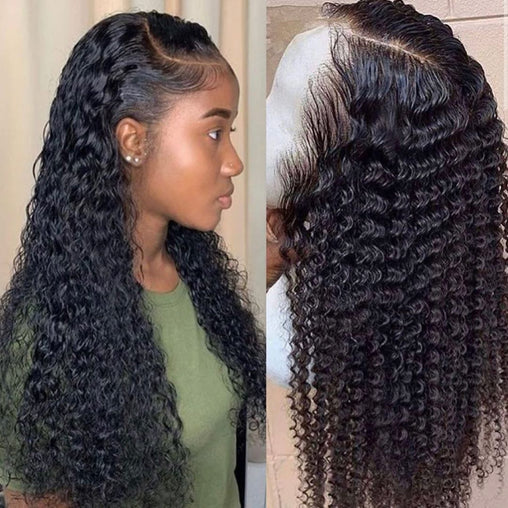 Water Wave Brazilian Remy Lace Frontal  Wig