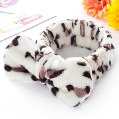 Bow Headbands Shower Spa Headbands Headwraps